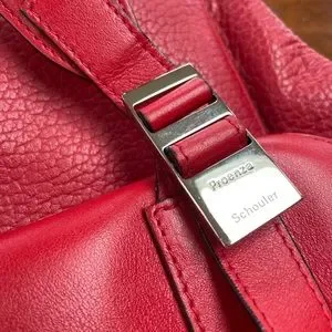 Proenza Schouler Red PS Courier leather backpack Proenza Schouler PS Courier Bag Reference Guide - Spotted  main image 3